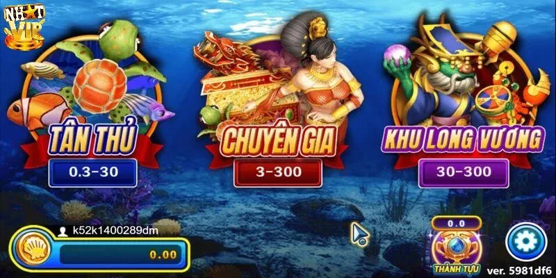 Bắn Cá Long Vương | Chinh Phục Đại Dương Bí Ẩn Đầy Màu Sắc Trang bị trong bắn cá đổi thưởng Long Vương