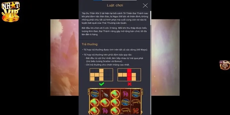 Nổ Hũ Tây Du Thần Khí - Chơi Game Hay Nhận Thưởng Cực Lớn Mức cược tiền linh hoạt, phù hợp nhiều đối tượng