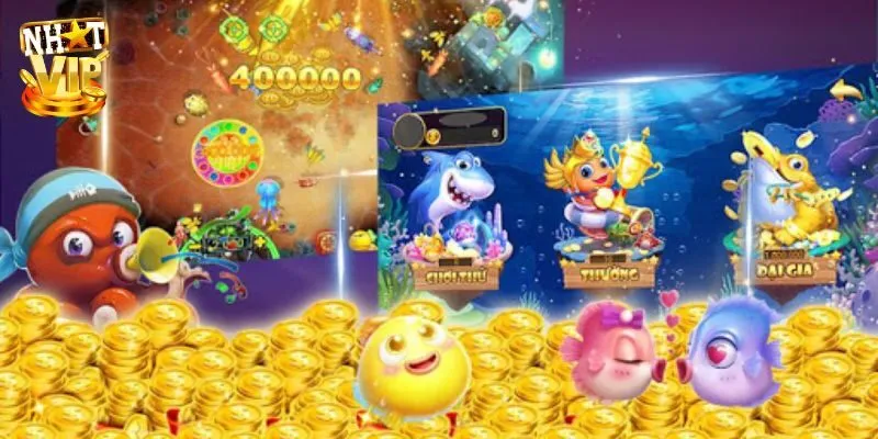 Săn Rồng Vàng - Khám Phá Game Săn Ngư Hấp Dẫn Tại Nhatvip Đâu là điểm thu hút của bắn cá săn rồng vàng?