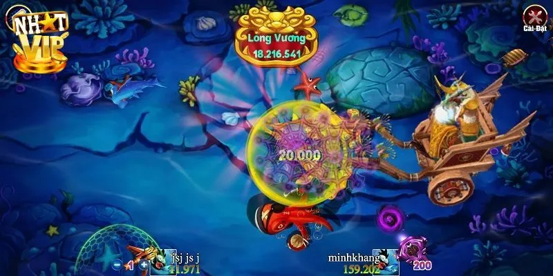 Săn Rồng Vàng - Khám Phá Game Săn Ngư Hấp Dẫn Tại Nhatvip Bỏ túi bí kíp săn rồng vàng cực đỉnh đến từ cao thủ