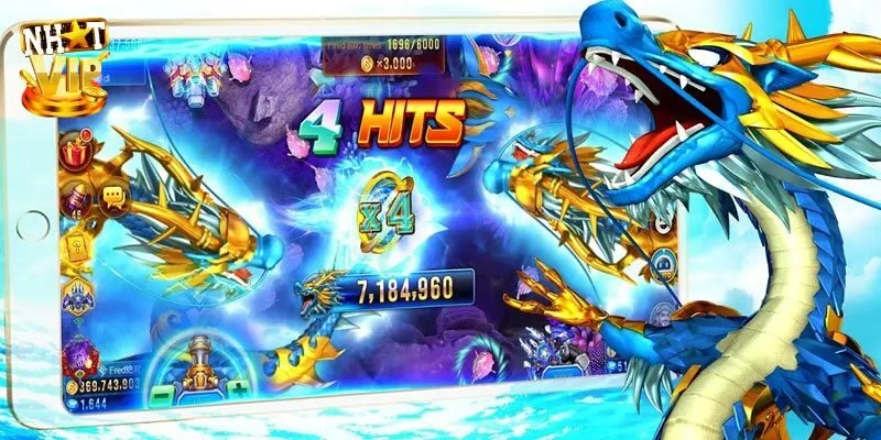 Bắn Cá Long Vương Nhatvip - Game 3D Độc Đáo Săn Thưởng Khủng Kinh nghiệm bắn cá Long Vương hiệu quả săn quà khủng